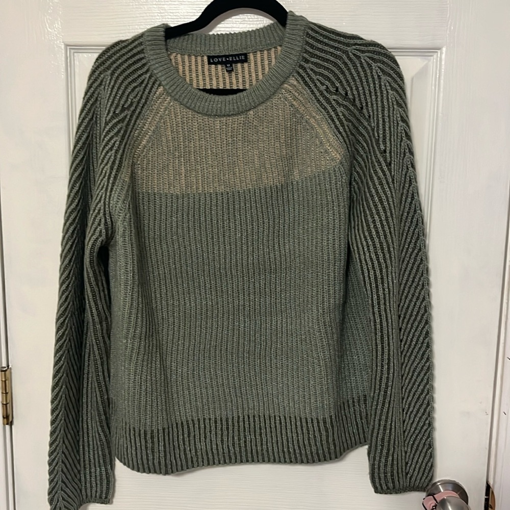 Love Ellie Green Sweater